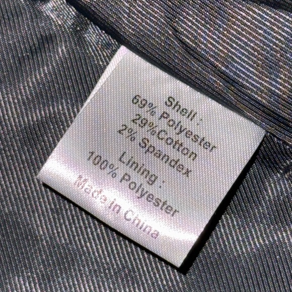 Emerson Lang • Pinstriped Tuxedo Style Vest - Picture 9 of 9